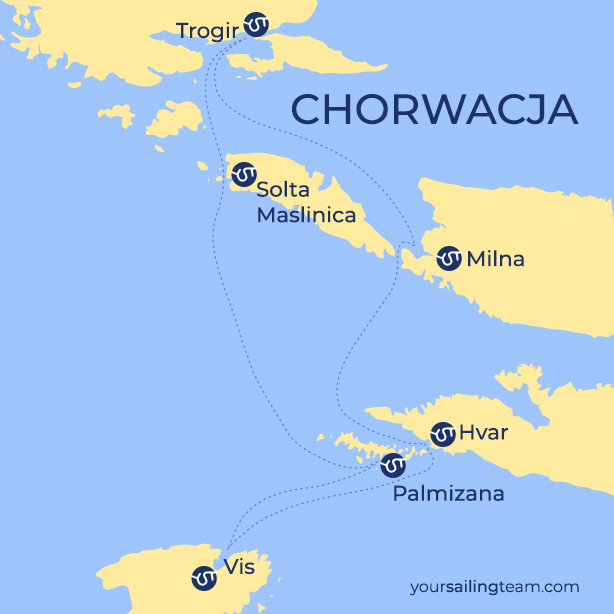 Przykładowe trasy jesiennych rejsów