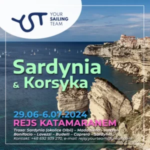 Rejs Katamaranem Sardynia-Korsyka Termin nr 1
