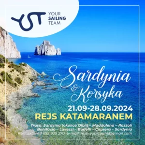 Rejs Katamaranem Sardynia-Korsyka Termin nr 3  wrzesień