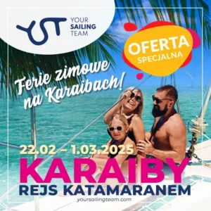 Rejs Katamaranem <br>Karaiby - Gwadelupa - Dominika - termin nr 1