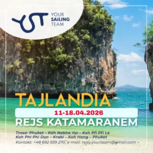 Rejs Katamaranem <br> Tajlandia