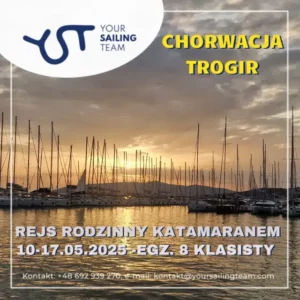 Rejs Katamaranem  Chorwacja - Trogir